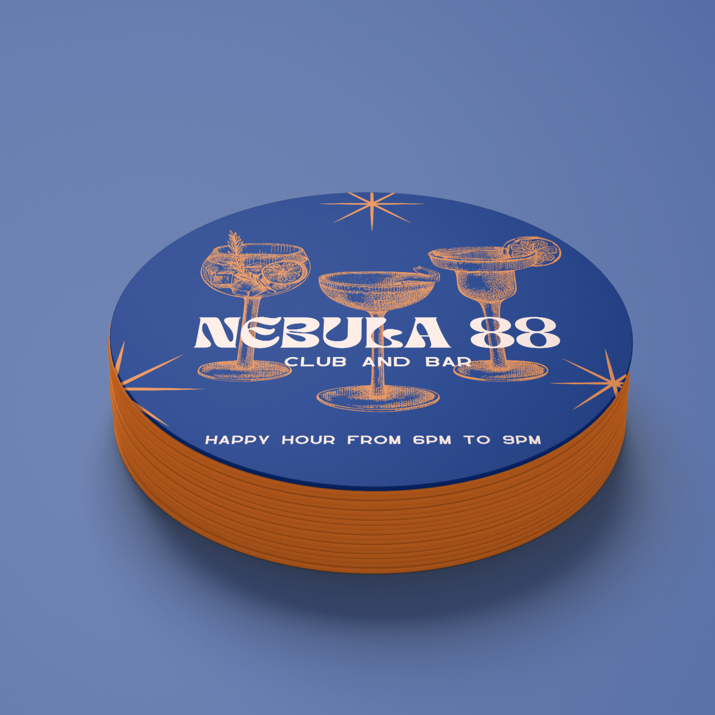 Coasters - 60pt Fibre Board