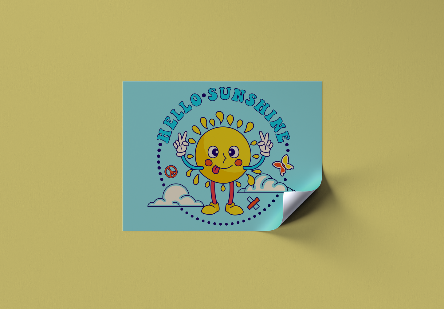 Square & Rectangular Die Cut Stickers