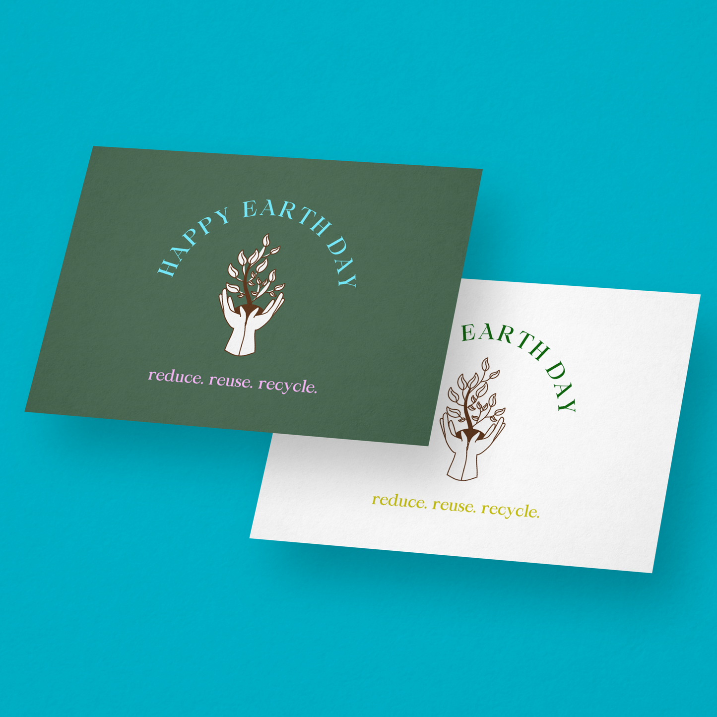 Recycled Note cards - 14pt uncoated