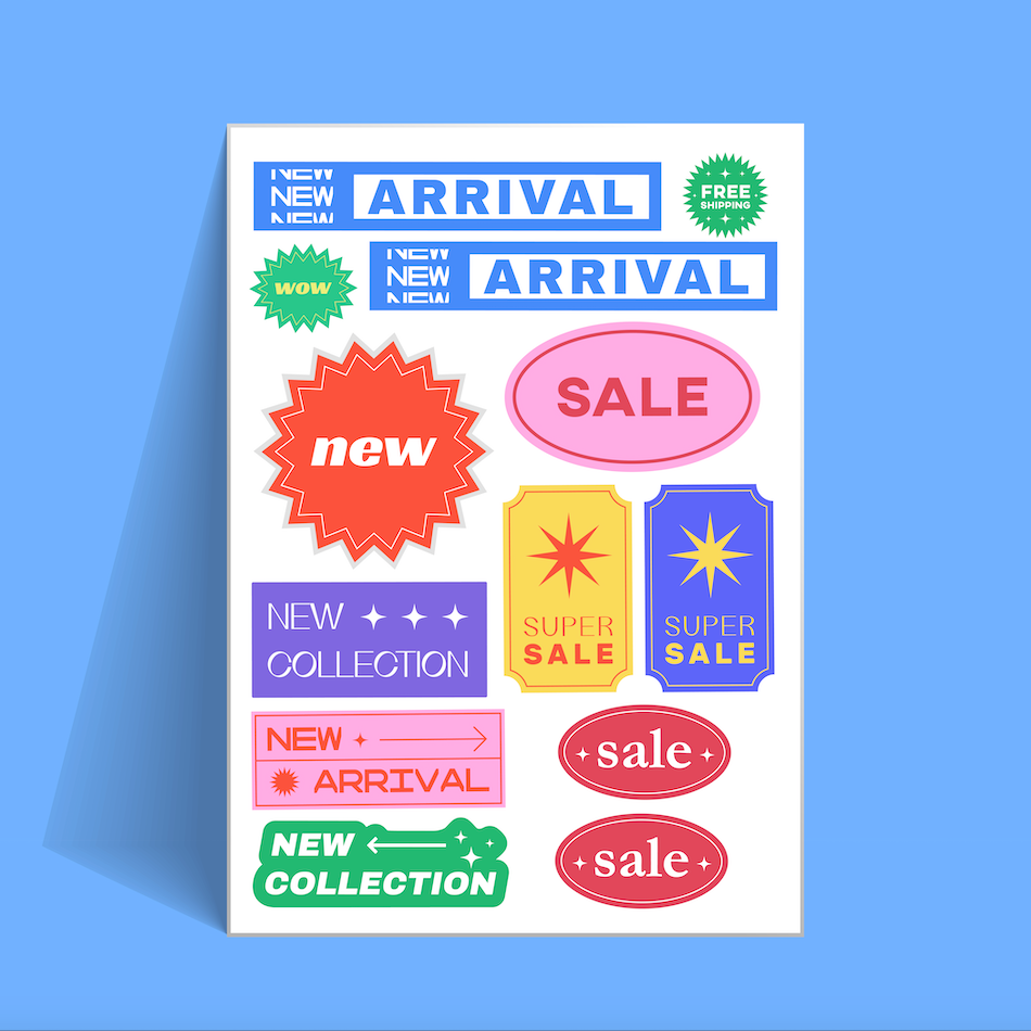 sticker sheet